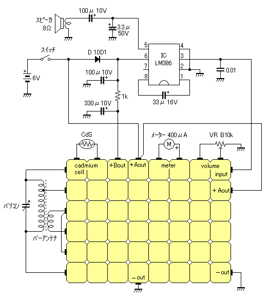 学研電子ブロックのひみつ EX―150(電気電子回路図,学習,理科実験,物理 